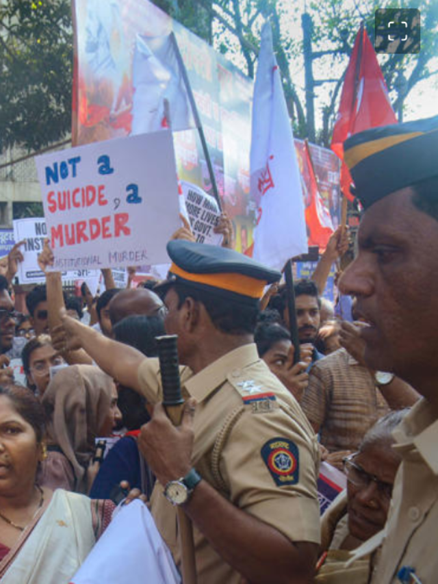 IIT Bombay student committed Suicide by jumping off the seventh floor